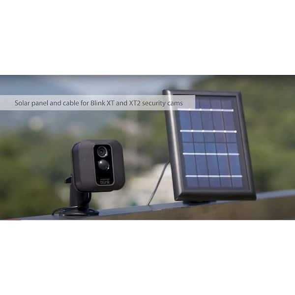 Wasserstein Solar Panel with Internal Battery Compatible with Blink Outdoor, Blink XT and Blink XT2 Outdoor Camera - Inhomebuy