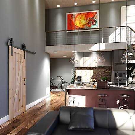 EightDoors 80-in White Finished Louver Solid Core Prefinished Pine Wood Slab Door - Inhomebuy