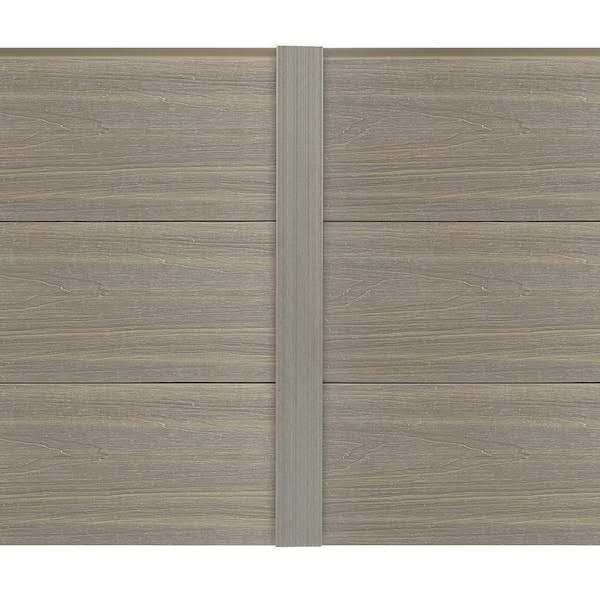NewTechWood All Weather System 3.1 in. x 1.0 in. x 8 ft. Composite Siding Butt Joint Trim US45-8-LG - Inhomebuy