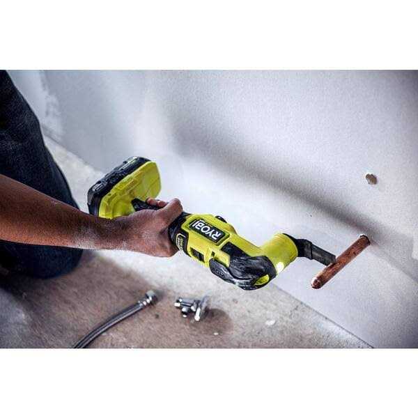 RYOBI ONE+ 18V Lithium-Ion 4.0 Ah Compact Battery and Charger Kit with FREE Brushless ONE+ HP - Inhomebuy