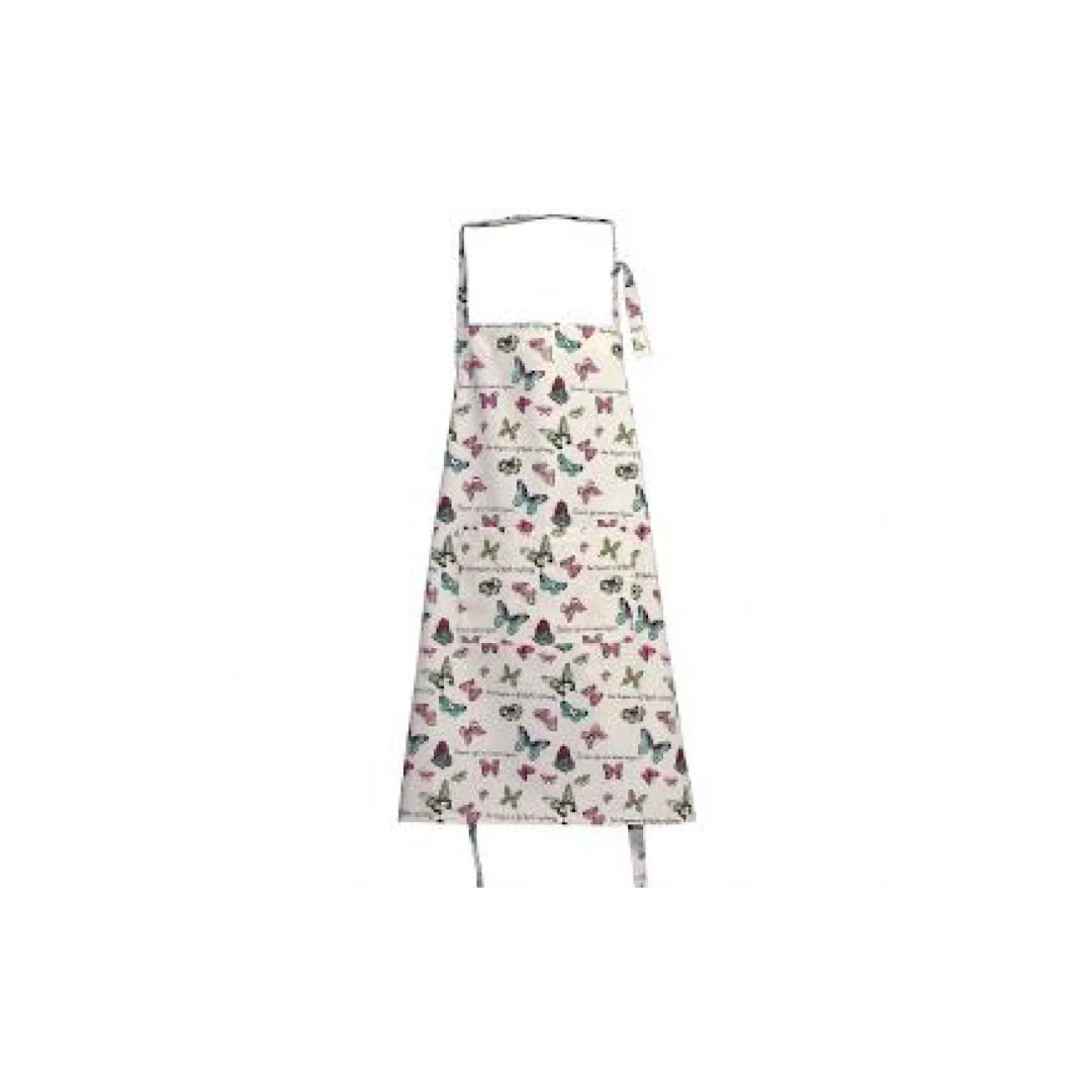 Let's  Party Apron Tablier Cotton Black - Inhomebuy
