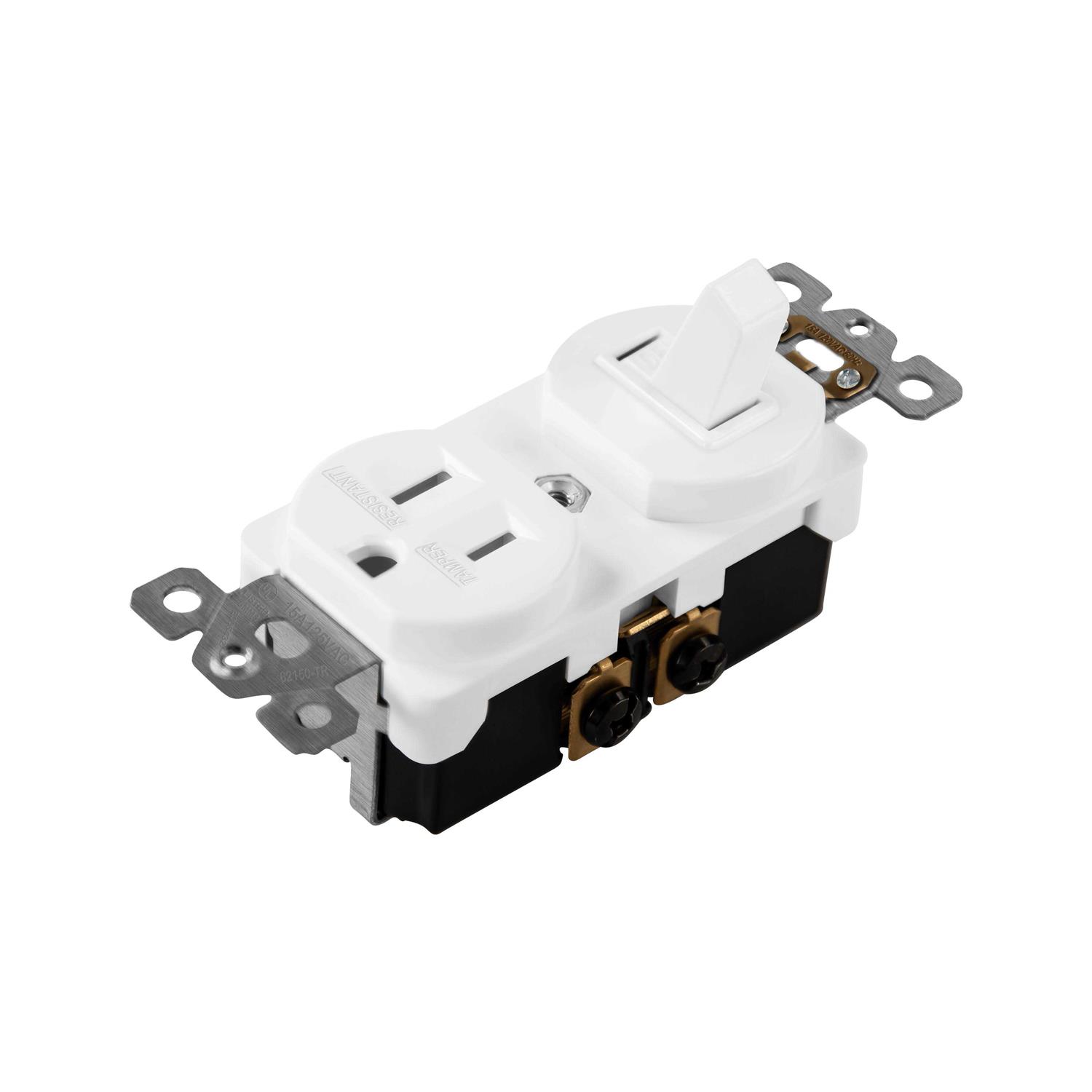 Enerlites 15 Amp Decorator Duplex Outlet Receptacle - Inhomebuy