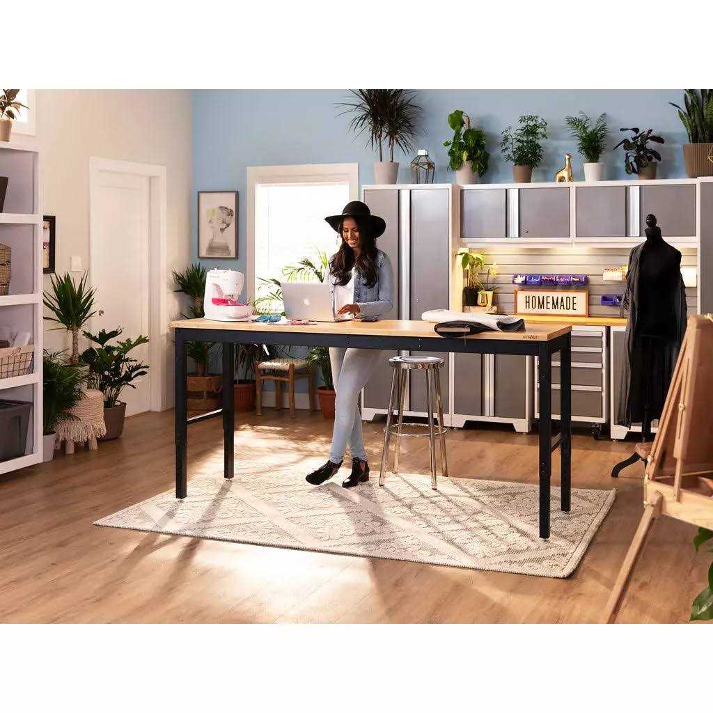 NewAge Products Pro Series 84 Diamond Plate Slatwall Backsplash - Inhomebuy