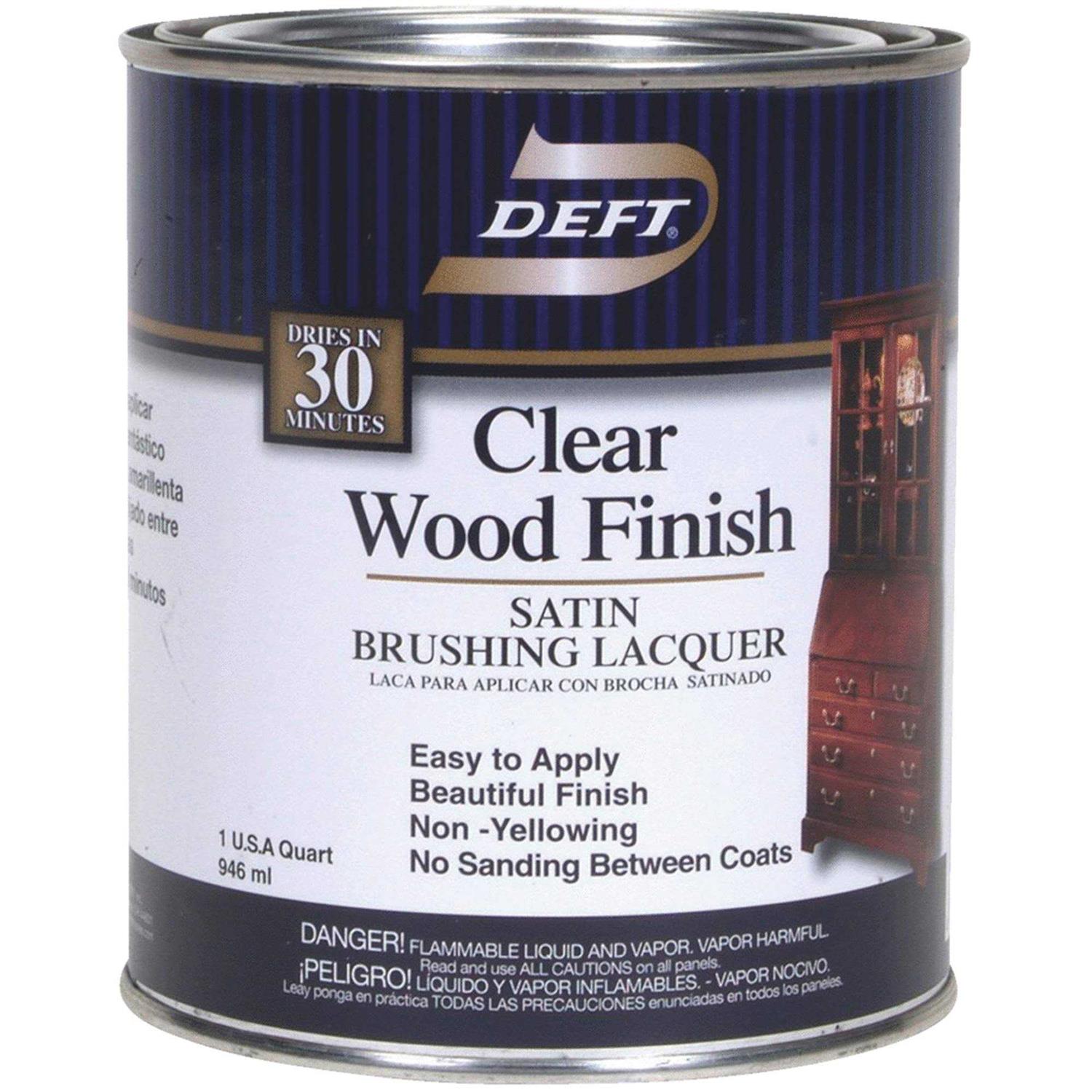 Deft Clear Semi-Gloss Wood Finish Spray - Inhomebuy