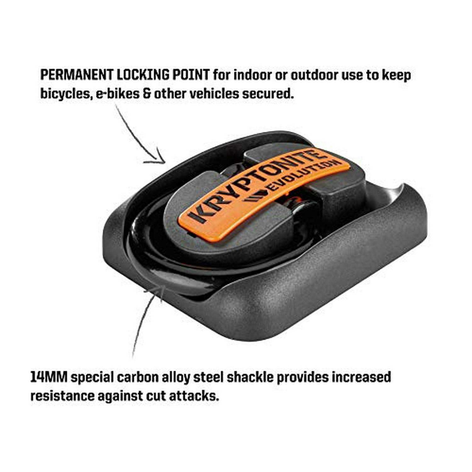 Kryptonite Evolution Compact Disc Lock - Inhomebuy