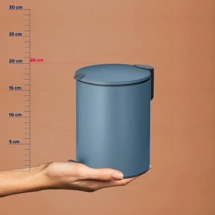 Dust Bin Mats Smoke Blue 3L - Inhomebuy