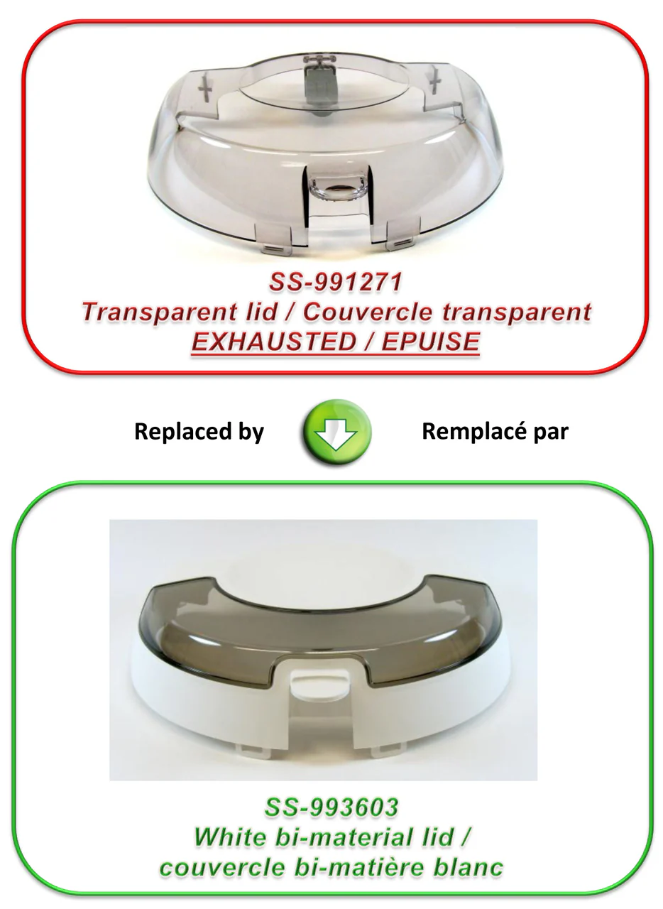 991271 | See Through Lid for FZ-700250, FZ-700051 Actifry [DISCONTINUED] - Inhomebuy