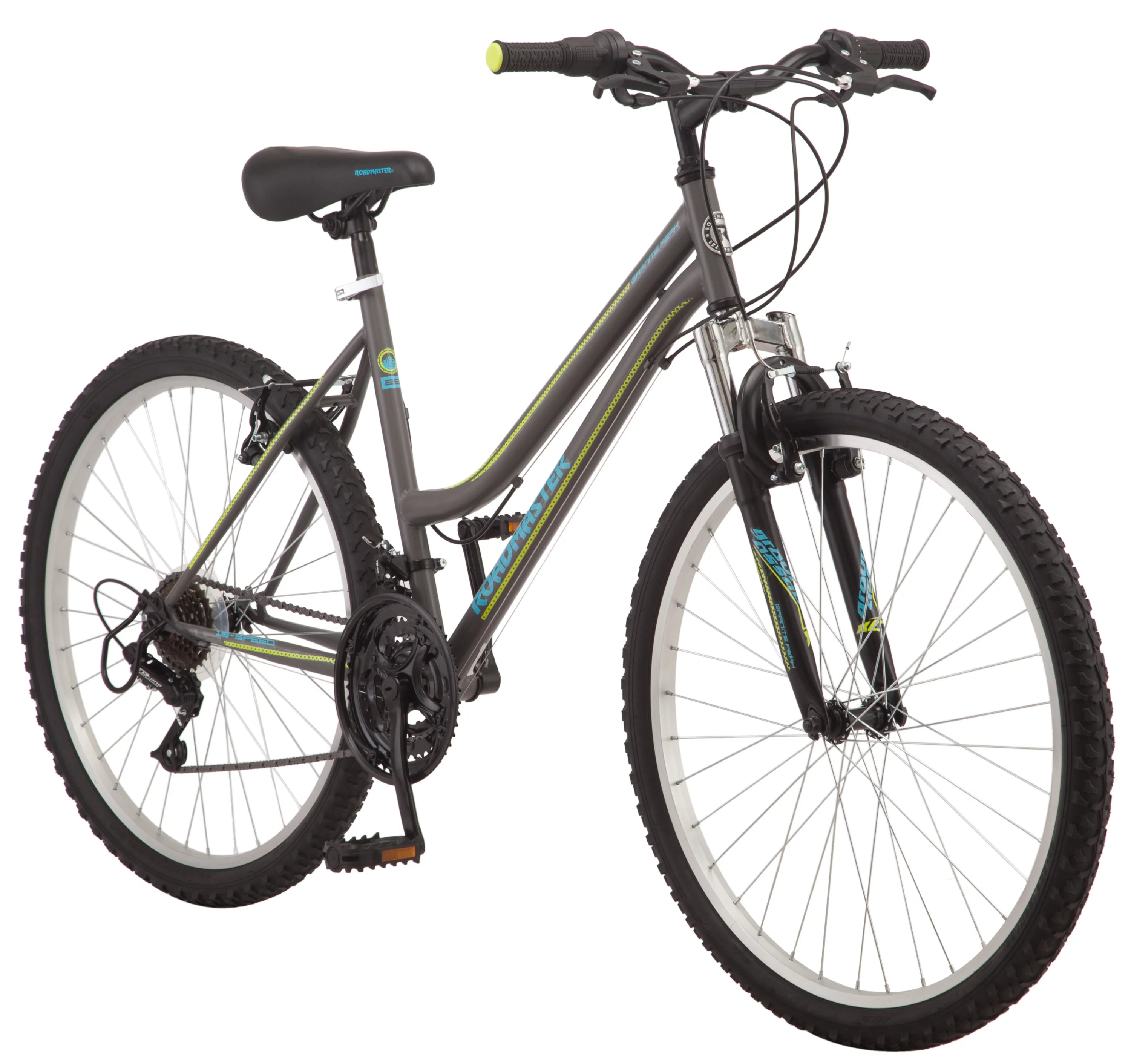 Roadmaster Granite Peak Women's Mountain Bike, 26-inch wheels, Grey - Inhomebuy