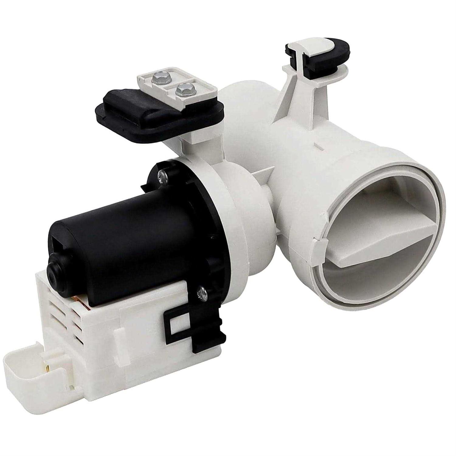 TOMOON Updated W10536347 Washer Drain Pump Assembly with 3 Mounting Screws -Exact for Whirlpool Cabrio, Kenmore Oasis, and Maytag Bravos model washing - Inhomebuy