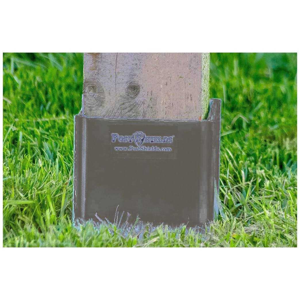 Post Sleeve Post Protector by Post Shields Protects Mailbox Deck & Fence Posts From Lawn - Inhomebuy