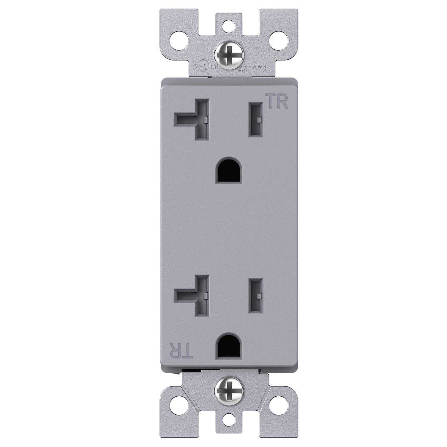 WEBANG Decorator Electrical Wall Outlet Tamper-Resistant Duplex Receptacle - Inhomebuy