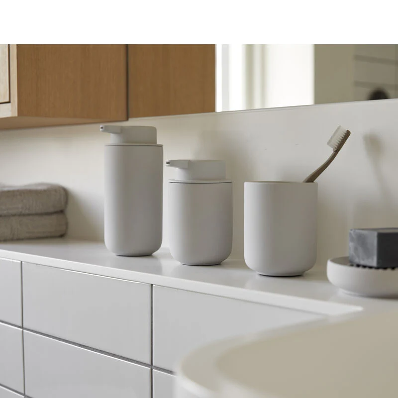 Ume Soap Dispenser Soft Grey - Inhomebuy