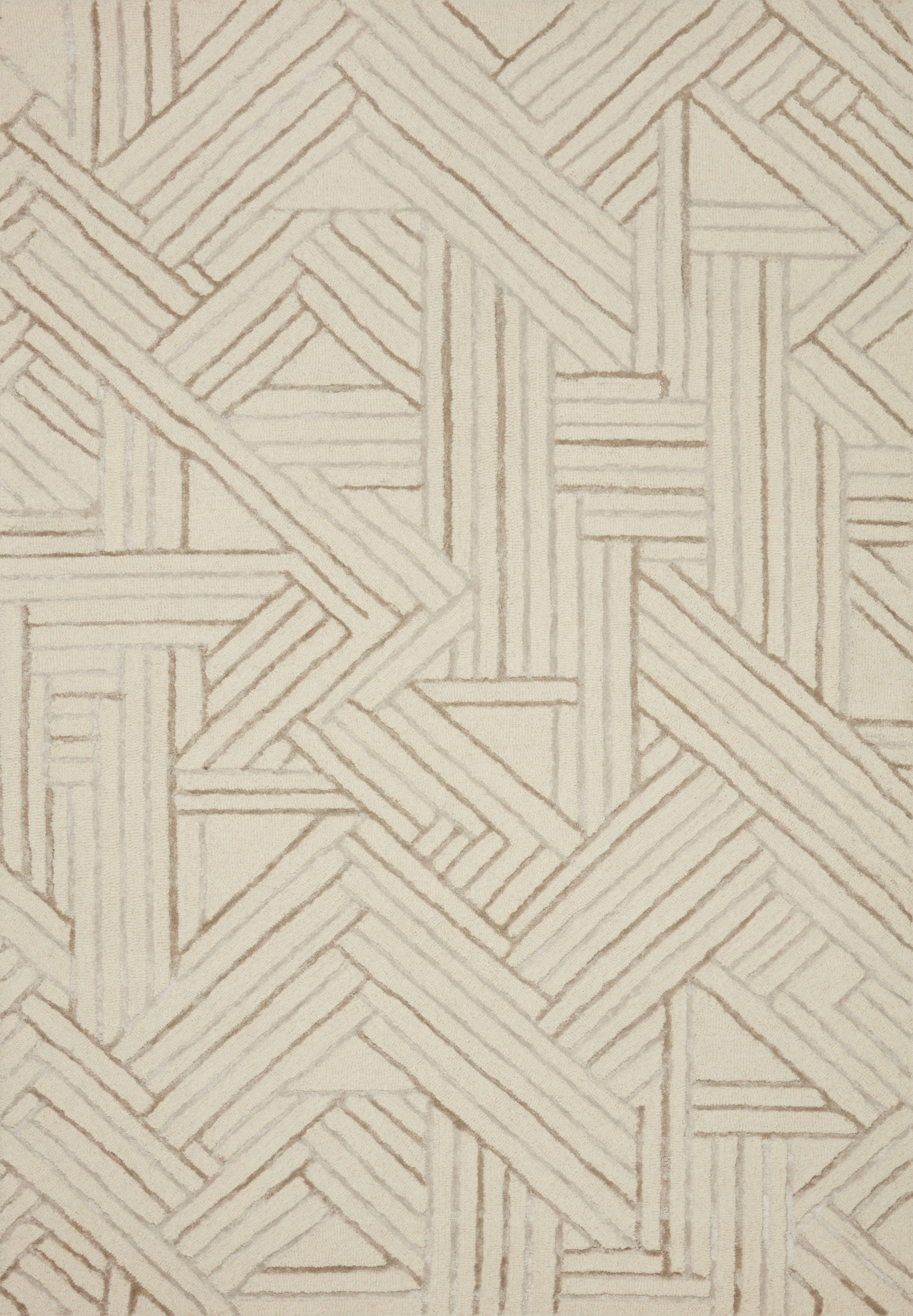 Loloi Rugs Verve Collection Rug in Ivory, Oatmeal - 7'9
