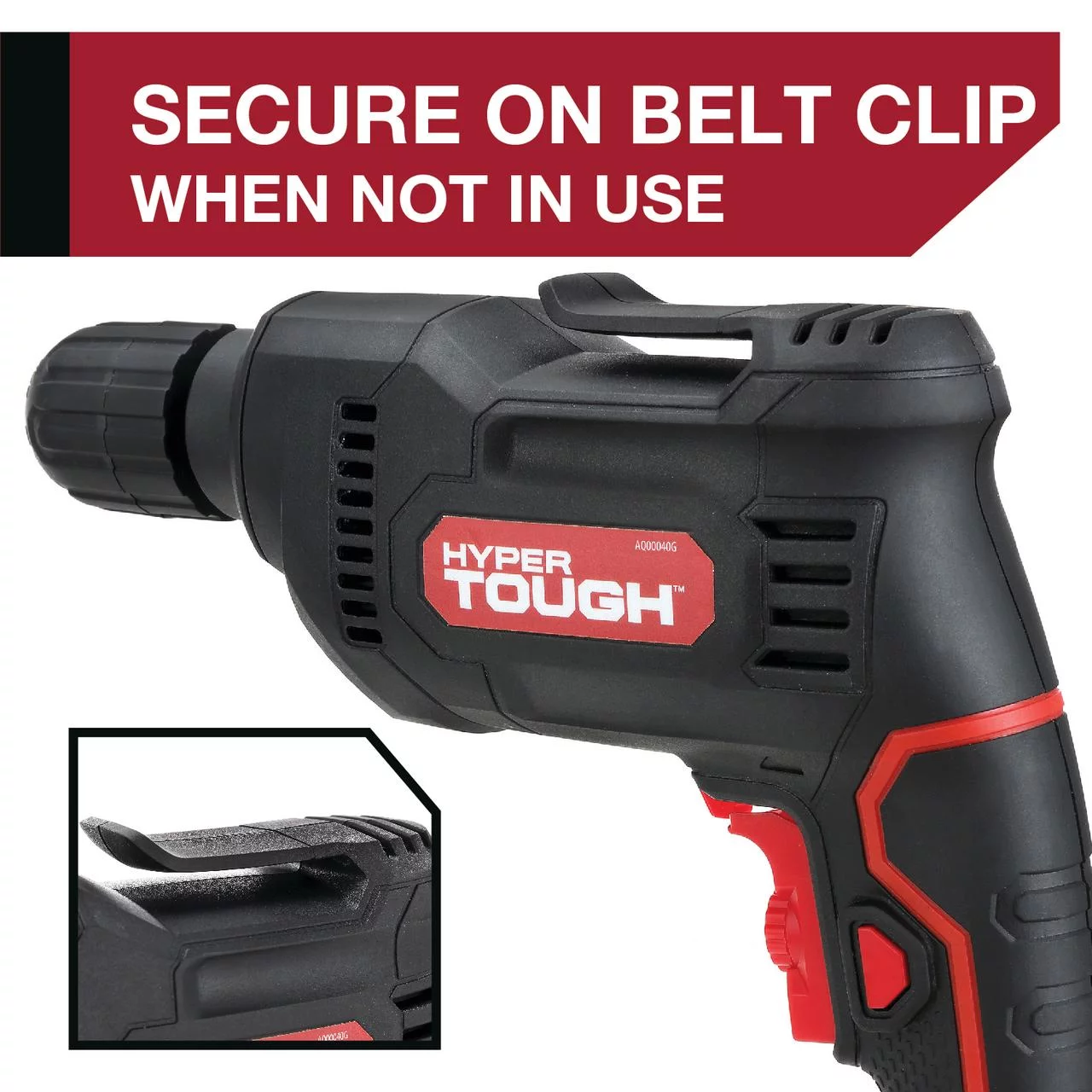 Hyper Tough 5.0amp, 120 Volts 3/8 inch Electric Drill - Inhomebuy