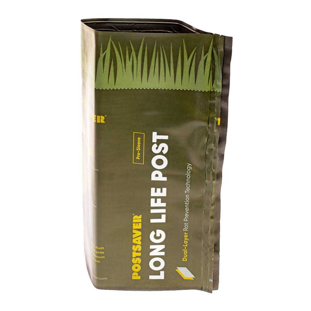 POSTSAVER Rot Protection Sleeve for or Posts Protect Wood Posts from Ground-Line Rot - Inhomebuy