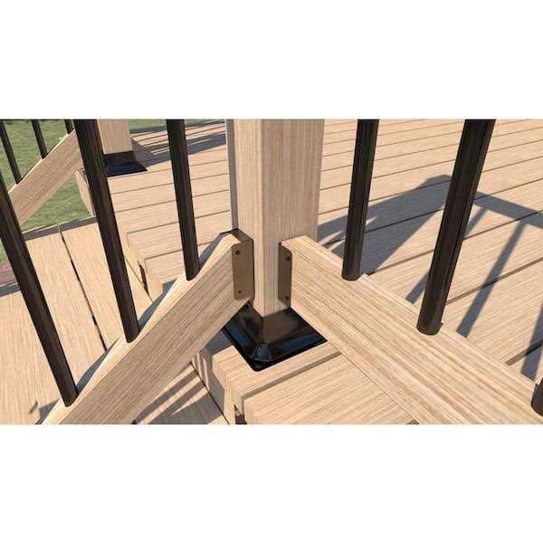 Pylex Adjustable Foundation Post 10555 - Inhomebuy