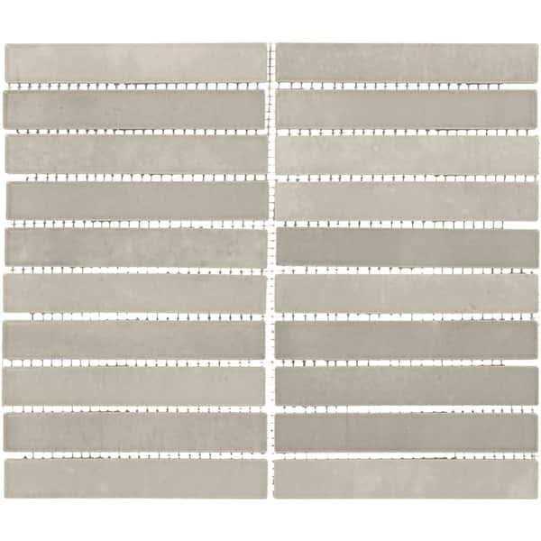 Daltile Miramo 10 in. x 12 in. Glazed Ceramic Straight Joint Mosaic Tile - Inhomebuy