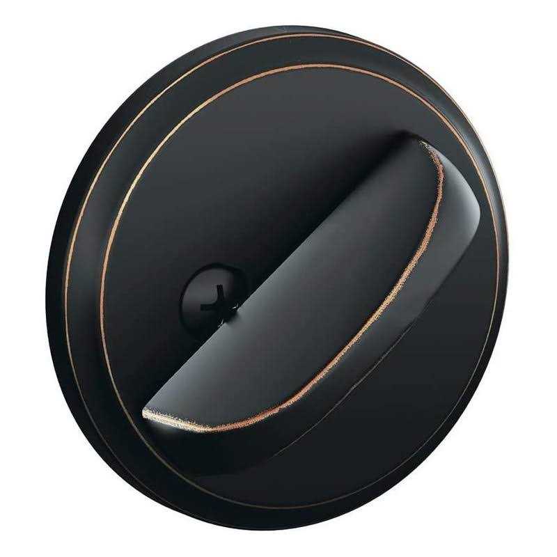 Single Cylinder Deadbolt Schlage Aged Bronze - Inhomebuy