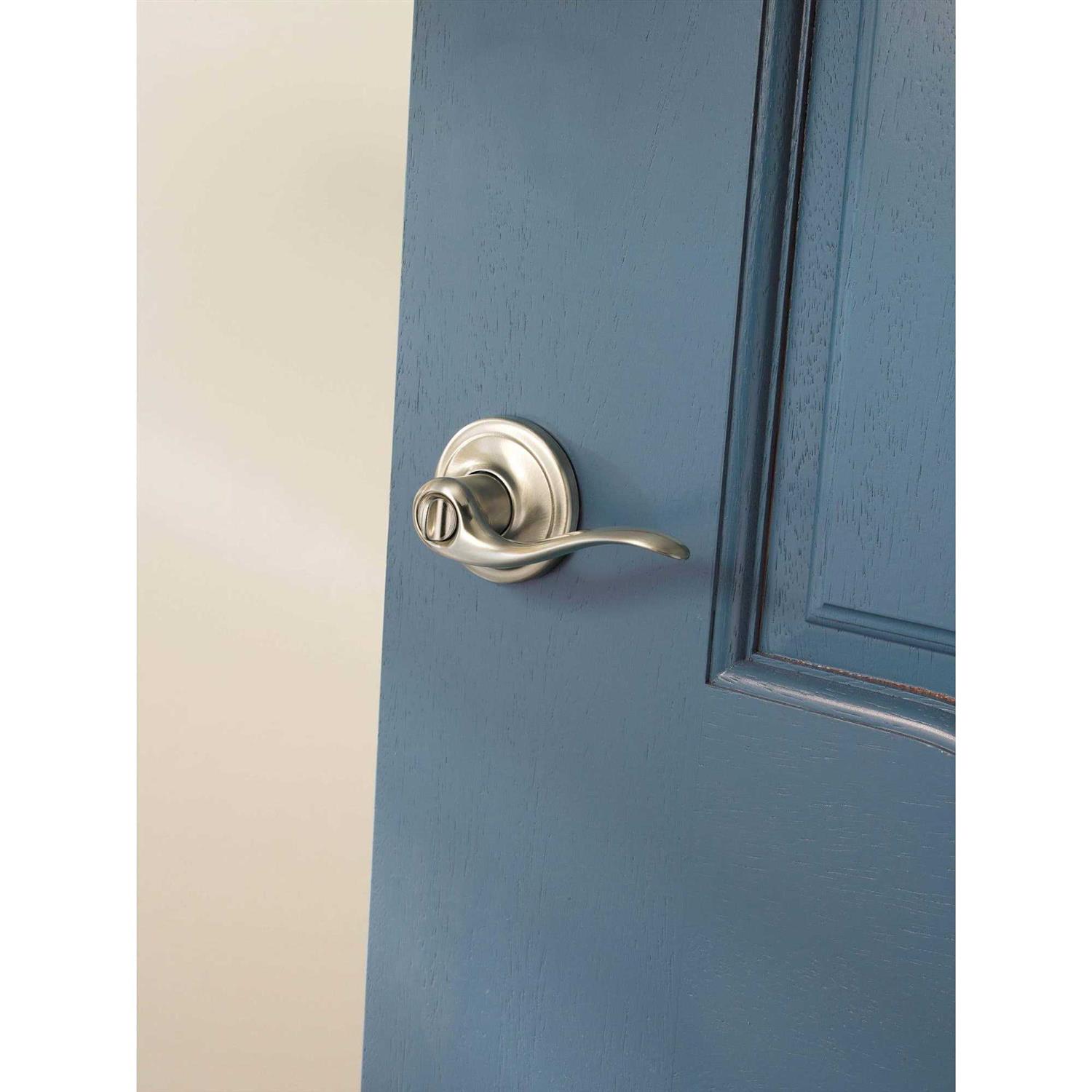 Kwikset Square Pocket Door Privacy Lock 335SQT-514 - Inhomebuy