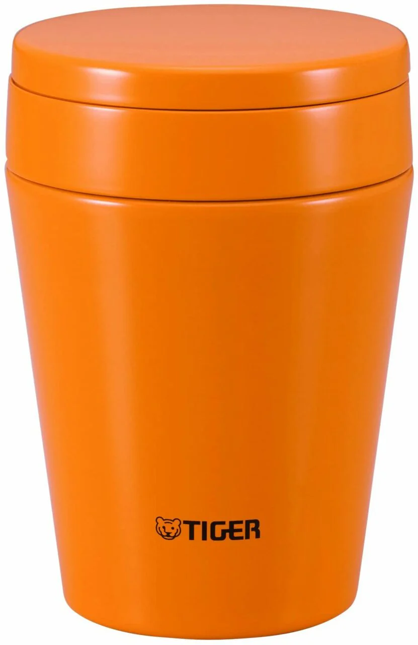Tiger Food Jar 0.38L Pumpkin Colour | MCC-B038-YS - Inhomebuy