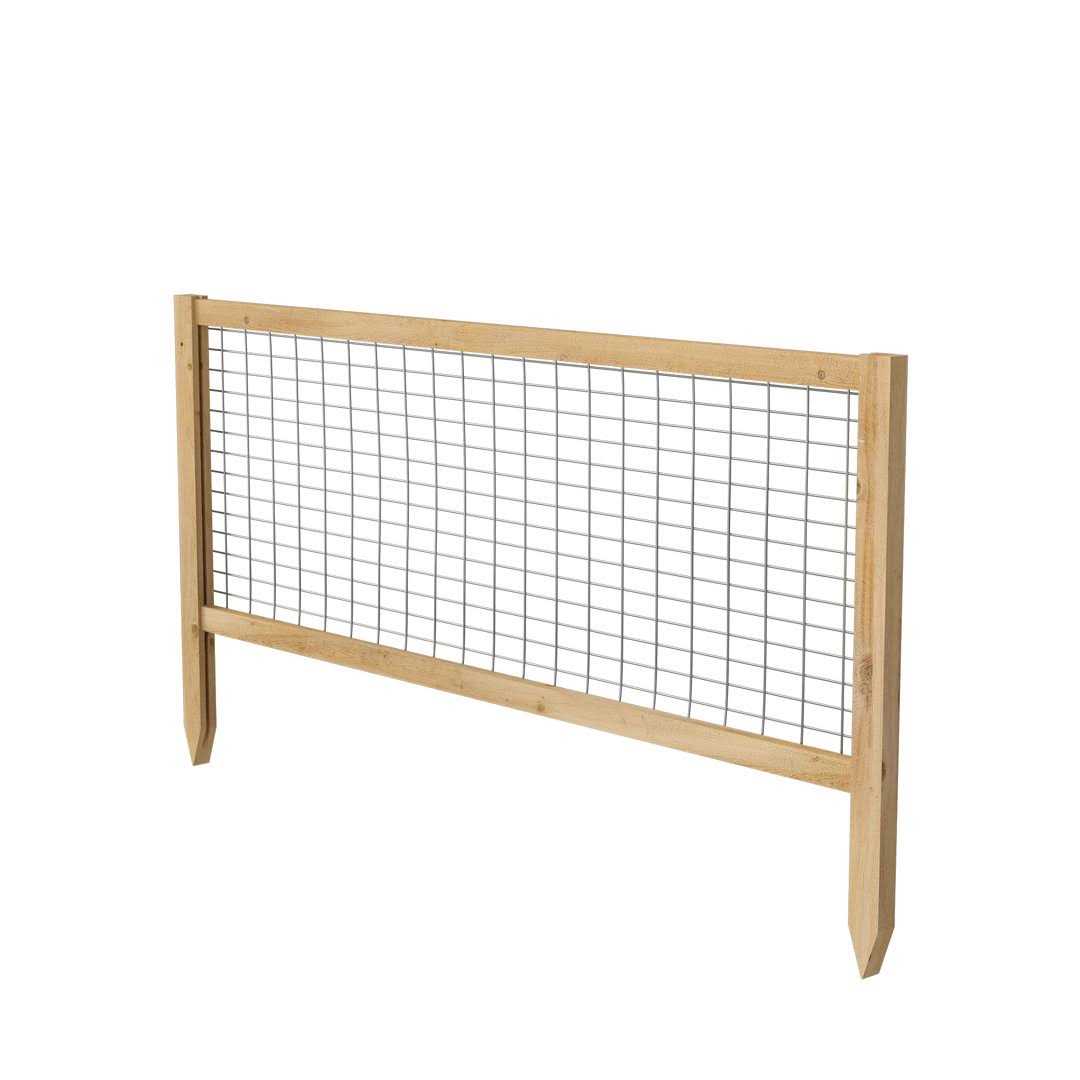Greenes Fence CritterGuard 23.5 in. Cedar Garden Fence - Inhomebuy