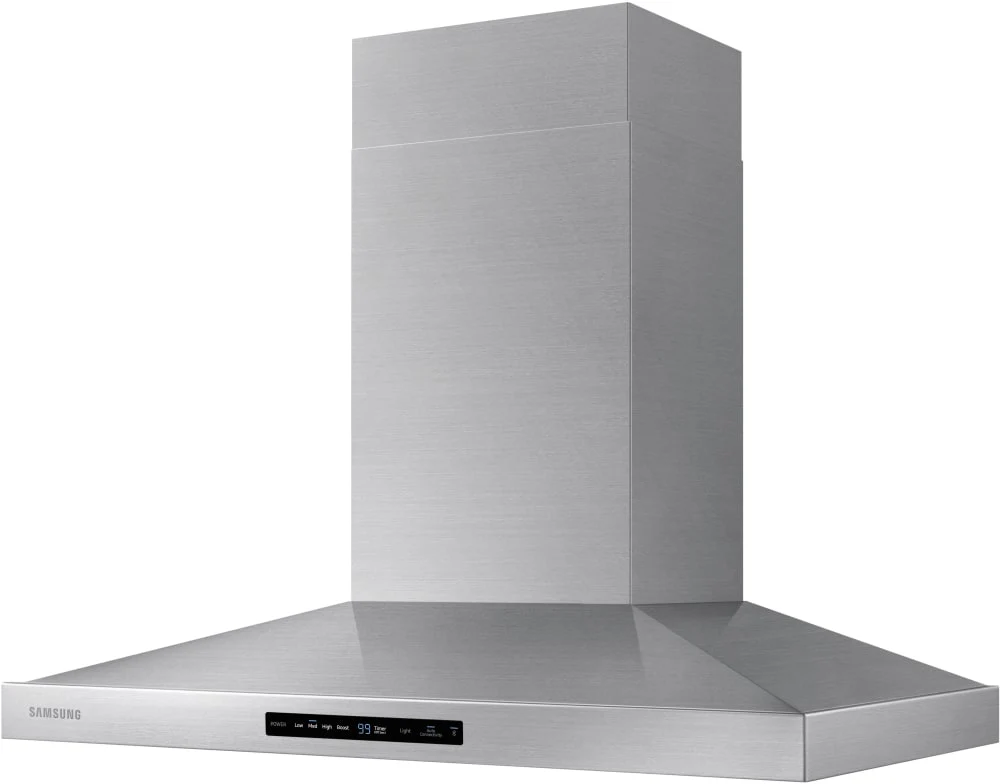 SAMSUNG 36 Inch Smart Wall Mount Chimney Range Hood with Wi-Fi and Bluetooth Connectivity - NK36K7000WS - Inhomebuy