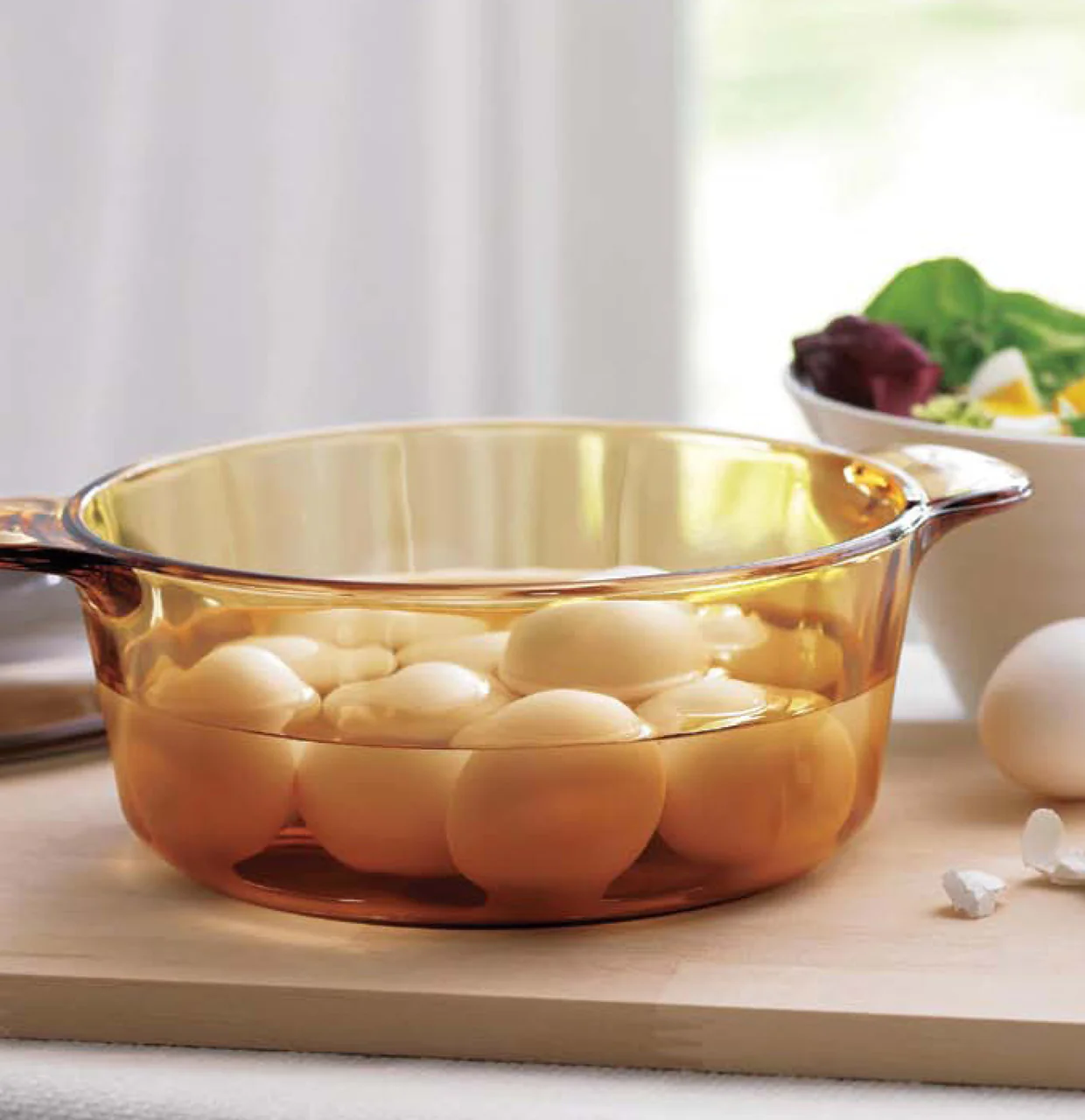 Visions Glass Dutch Oven |VSD5| 5.0L with Glass Cover - Inhomebuy