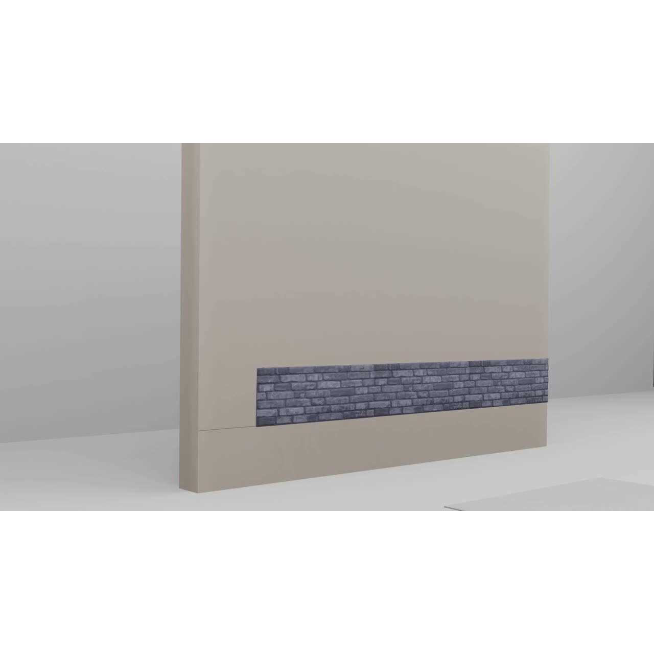 WALL!SUPPLY 0.79 in. x 19.69 in. x 47.24 in. UltraLight Faux Brick - Inhomebuy