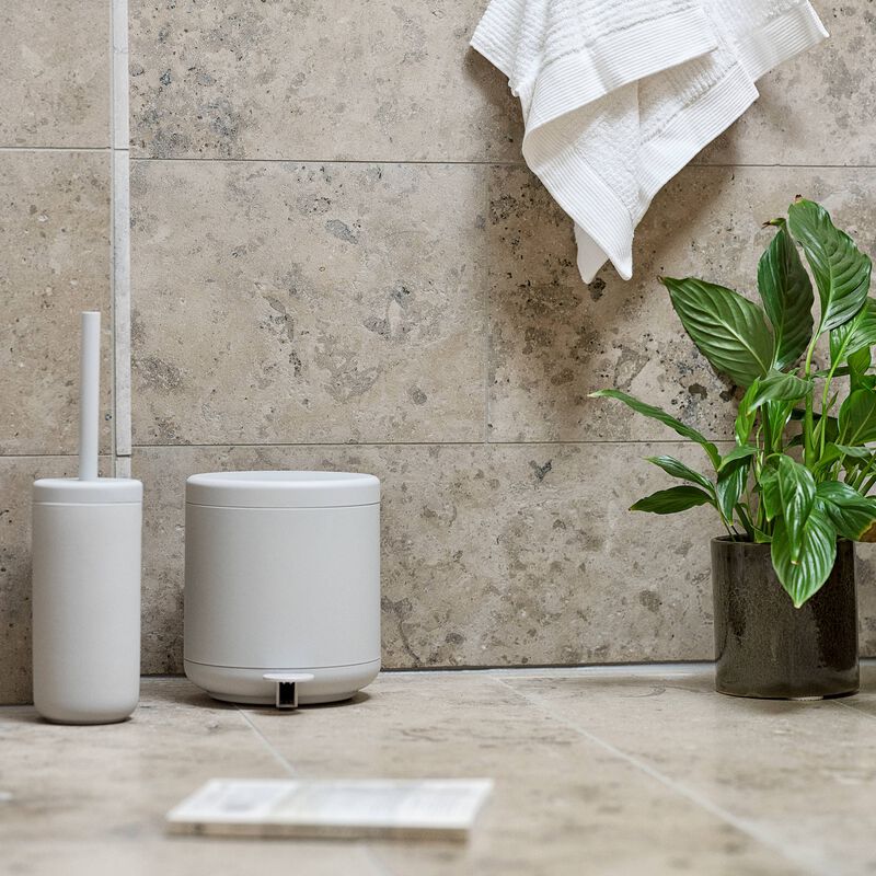 Ume Bath Pedal Bin 4L Soft Gray - Inhomebuy