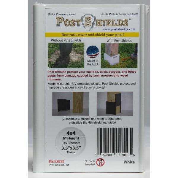 Post Protector Decay Protection 5.5-in-in x 5.5-in-in x 5-ft - Inhomebuy