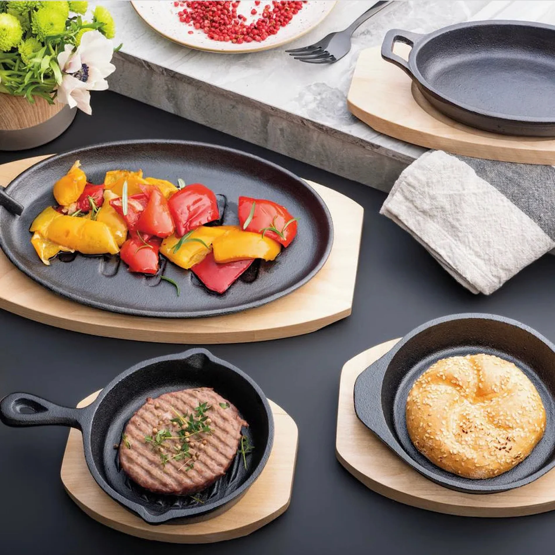 Fusion Taste Cast Iron Pan 11cm - Inhomebuy