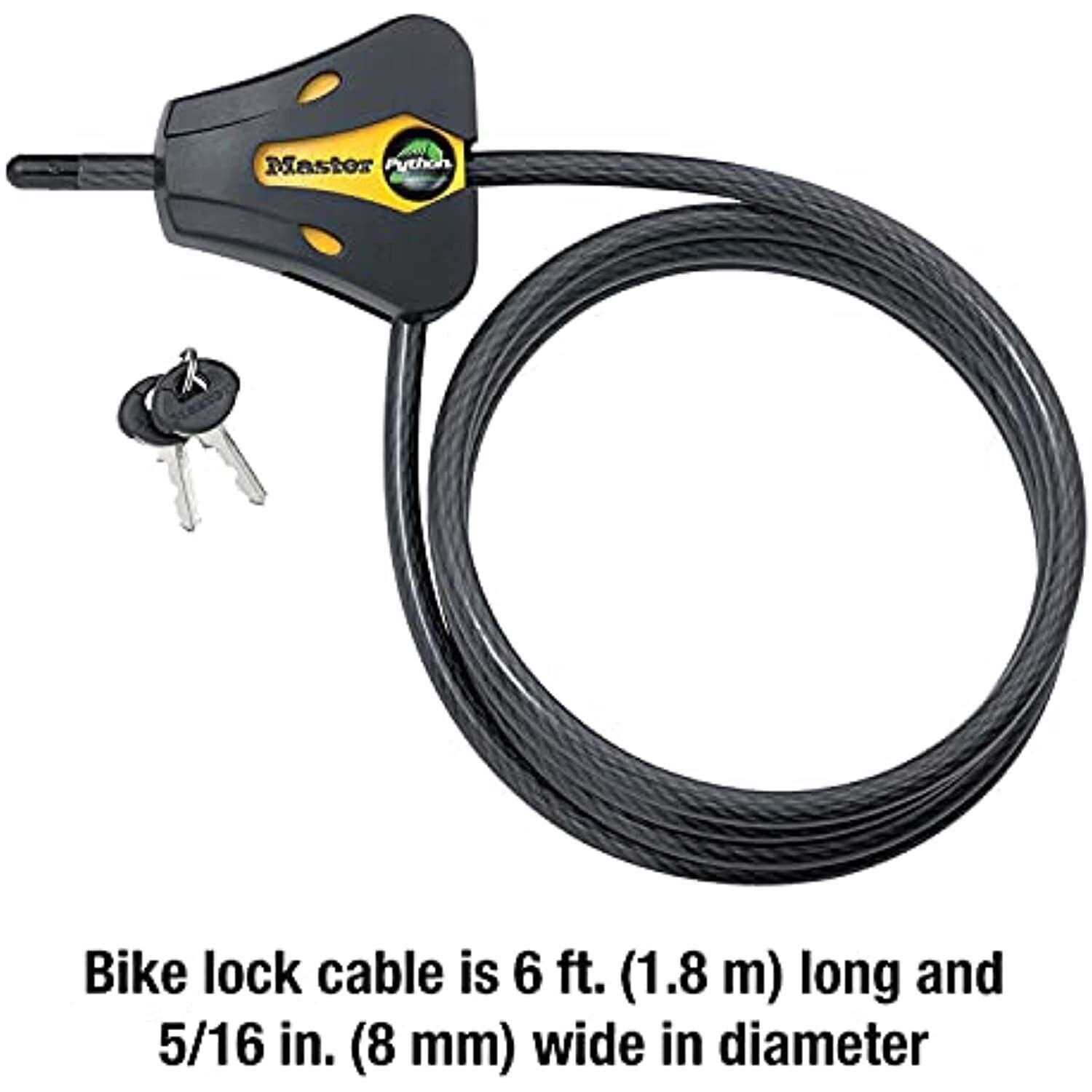 Master Lock Python Adjustable Cable 8417D - Inhomebuy