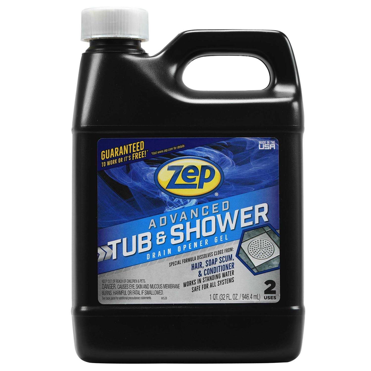 Zep Advanced Tub Shower Drain Opener - Inhomebuy