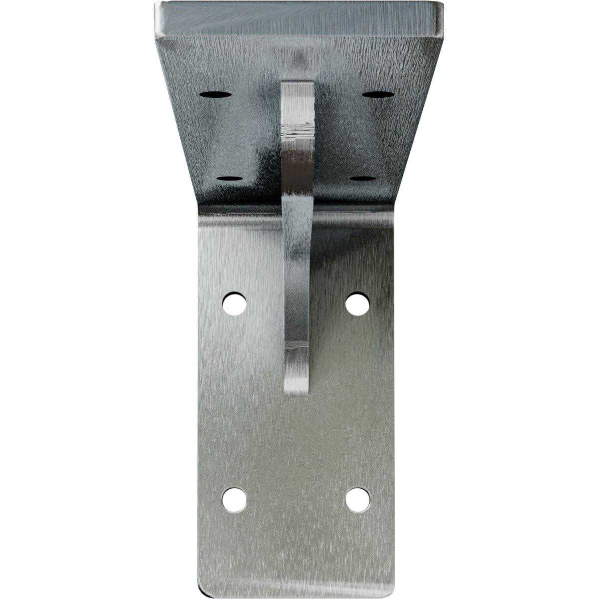 Ekena Millwork 2W x 12D x 7H Steel Hanging Shelf Bracket - Inhomebuy