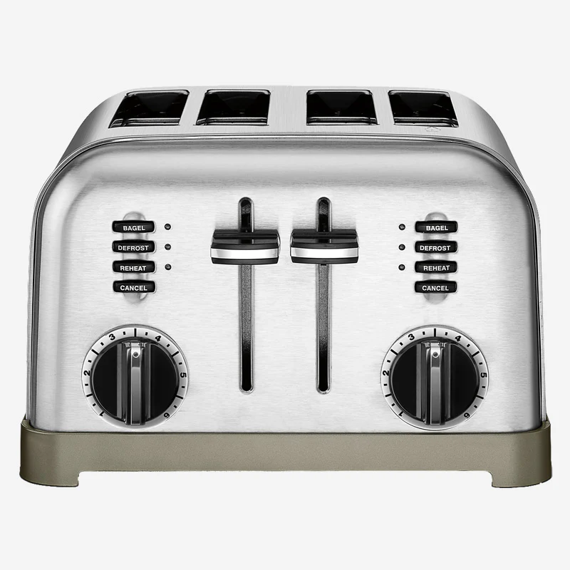 Cuisinart MetalClassic Toaster: 4-slice, brushed s/s | CPT-180C - Inhomebuy