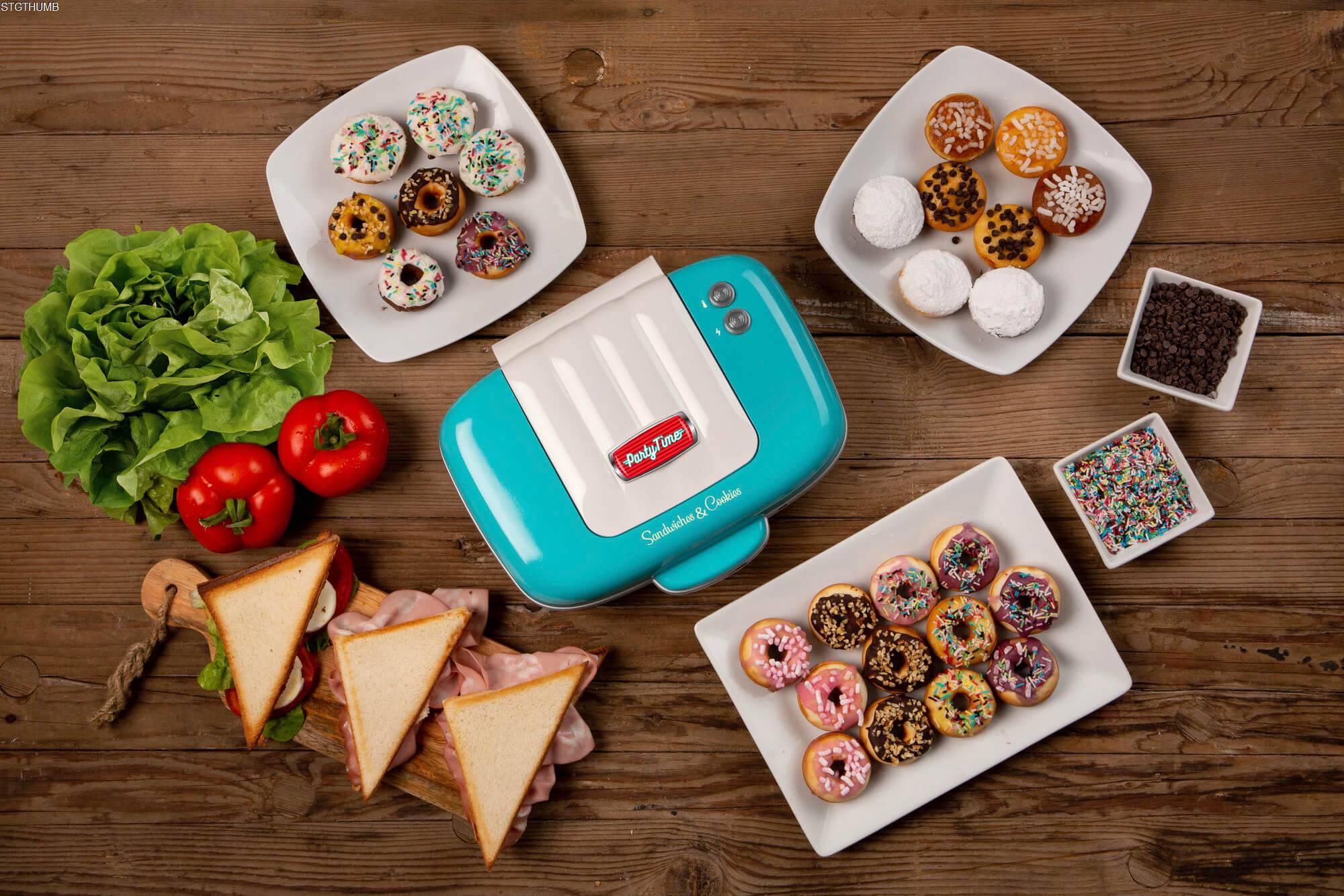 Sandwiches and cookies 3 in 1 Blue - Inhomebuy