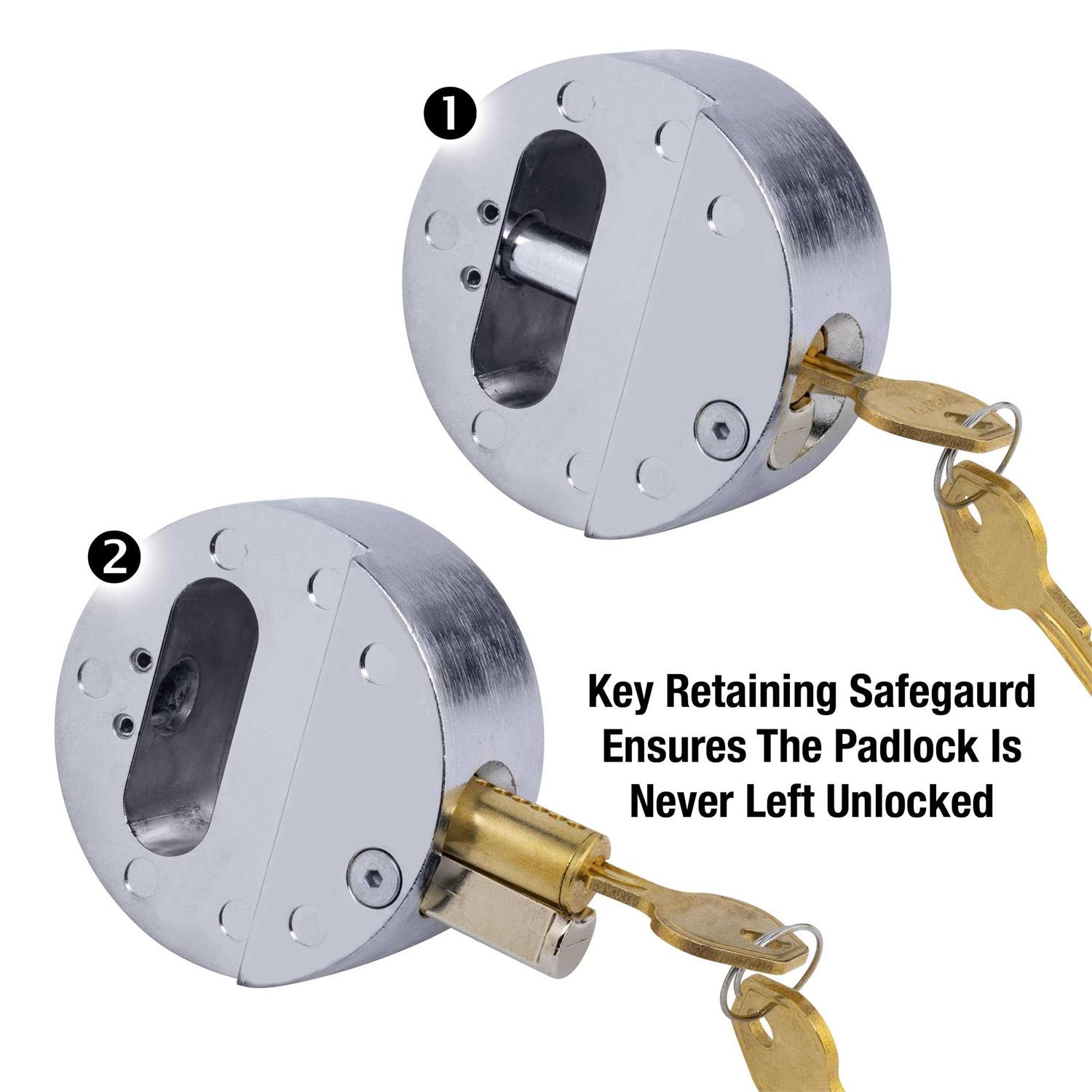 Master Lock M50XKADCCSEN Disc Padlock - Inhomebuy