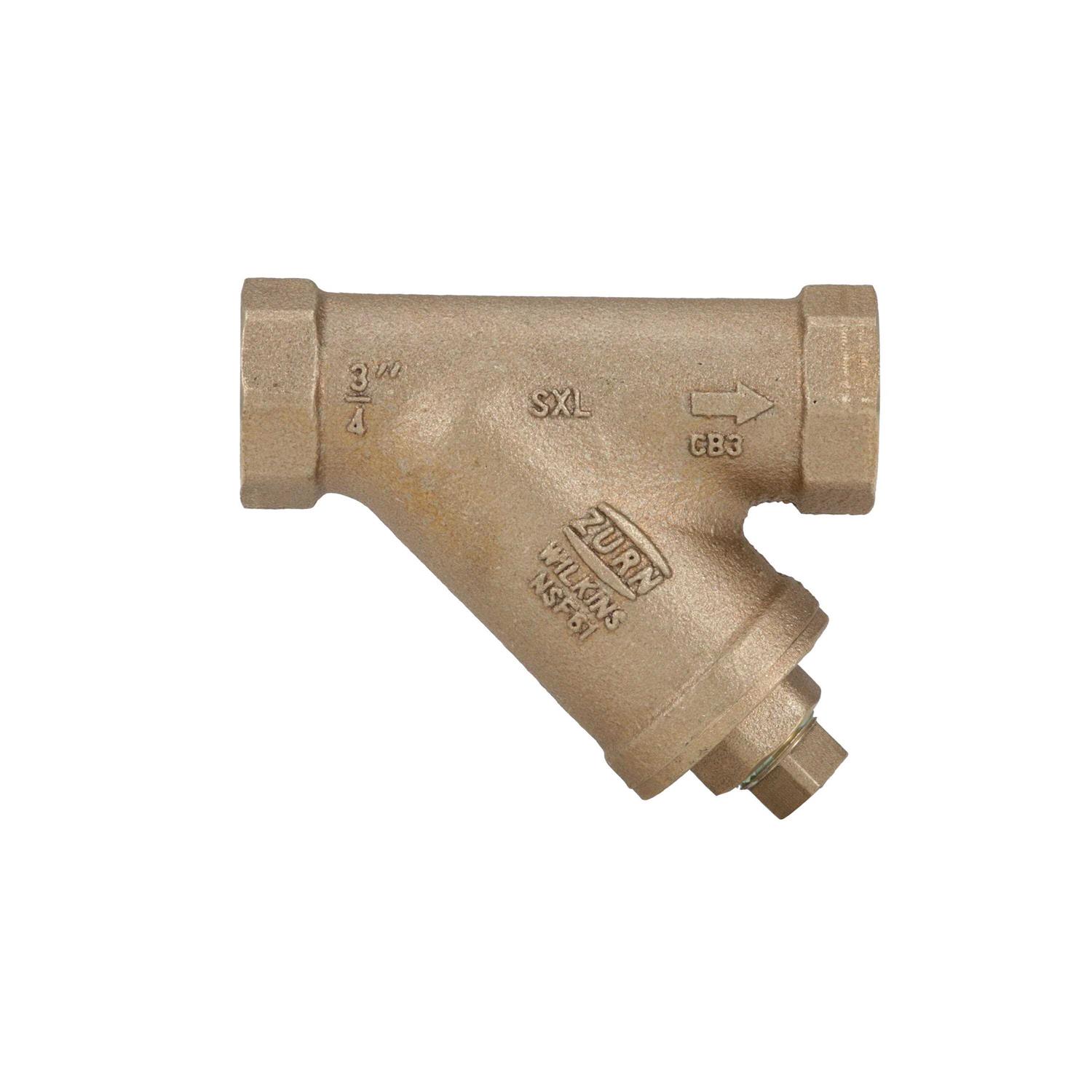 Zurn 3/4 NR3XL Pressure Reducing Valve with Double Union PEX Crimp Tailpiece Connection Lead Free 34-NR3XLDUPEX - Inhomebuy