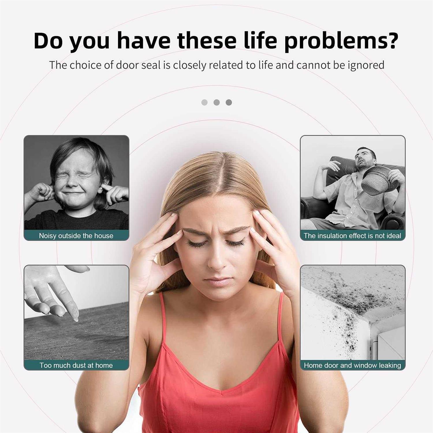 Weather Stripping Door Window Seal Strip 33 Ft Selfadhesive Strong Adhesion - Inhomebuy