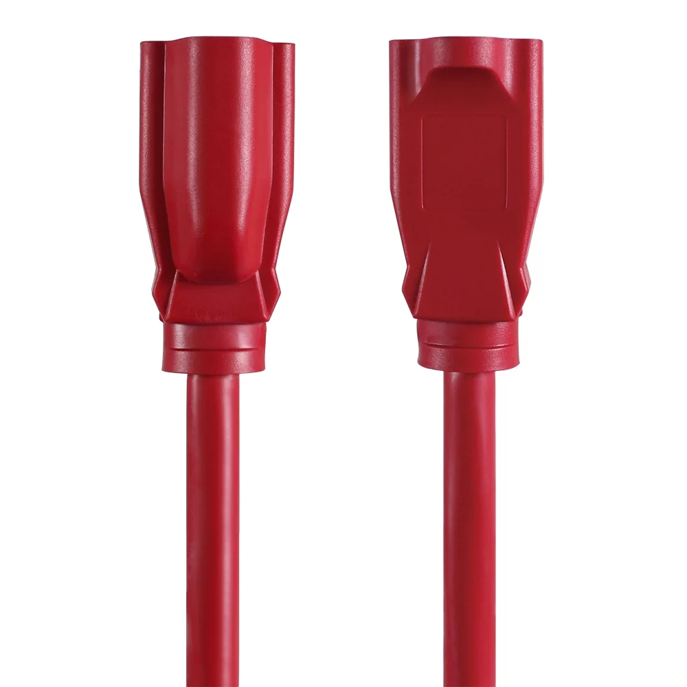 Hyper Tough 50FT 14AWG 3 Prong Red For Indoor and Outdoor Use Extension Cord - Inhomebuy