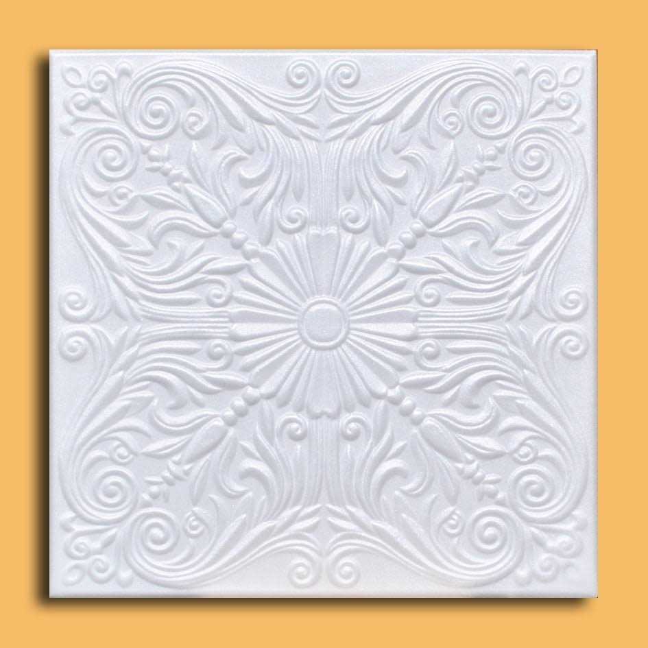 White Styrofoam Ceiling Tile Astana - Inhomebuy
