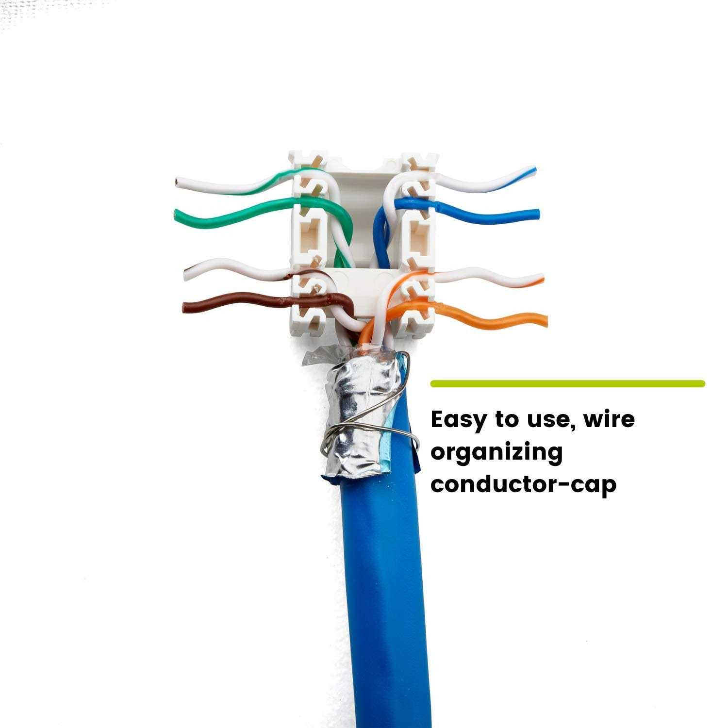 trueCABLE Toolless Component Grade Keystone Jack - Inhomebuy