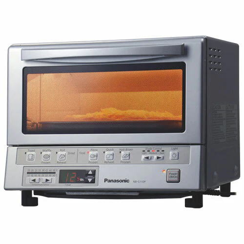 Panasonic Toaster Oven |NBG110P| FlashXpress with Double Infared Heating - Inhomebuy