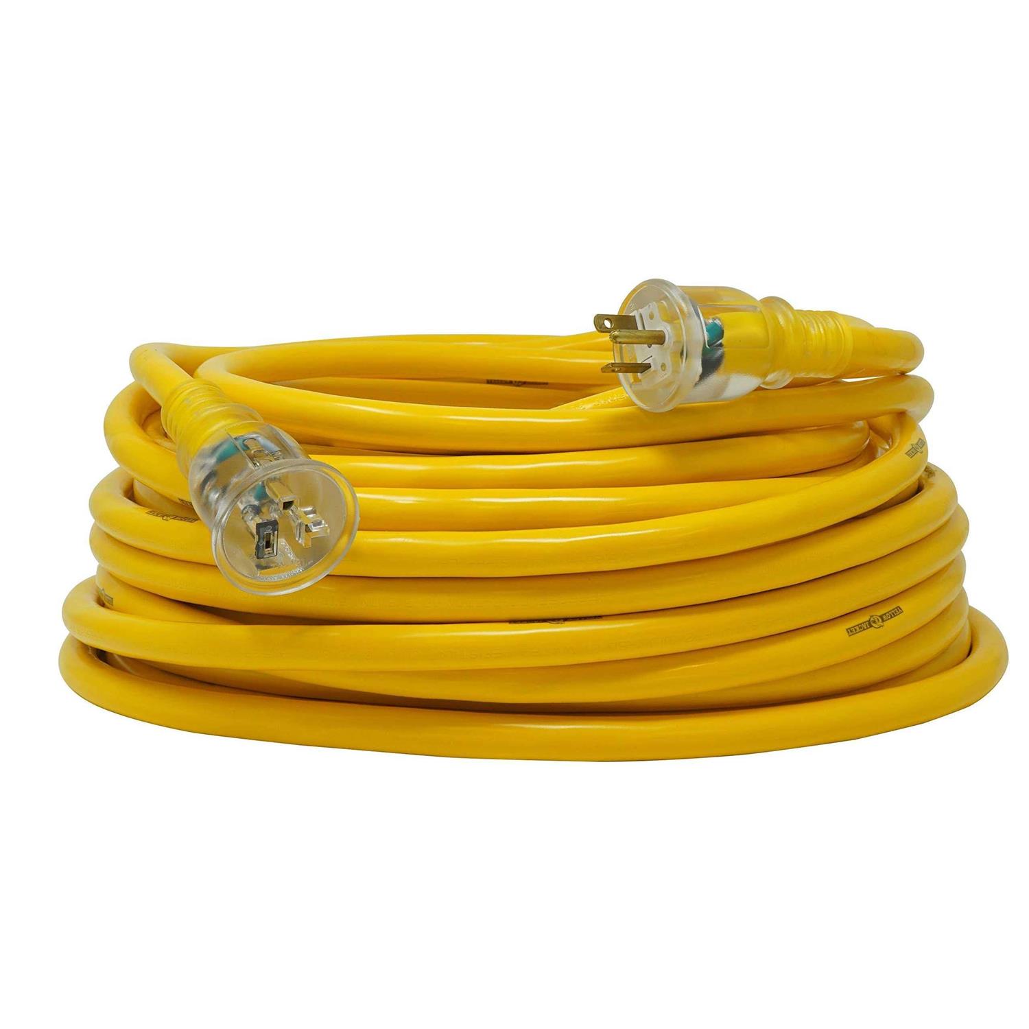 Yellow Jacket 2991 10/3 by 50 Foot T Blade Extension Cord - Inhomebuy