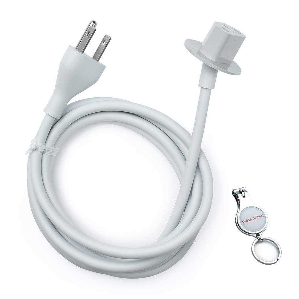 WESAPPINC Replacement Extension Cable for Apple Power Mac G5 iMac 20 21.5 24 27 Power Supply Cord - Inhomebuy