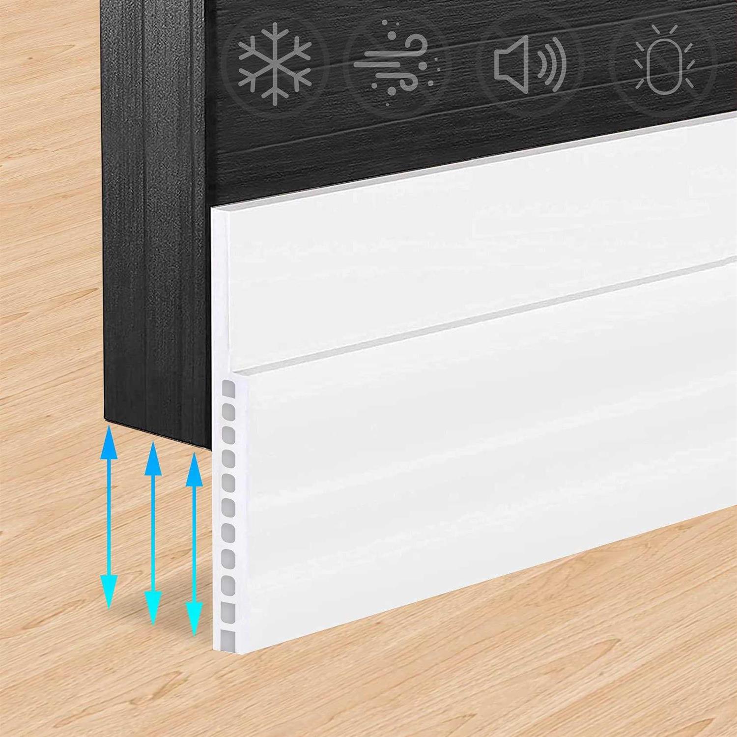 Door Draft Stopper Draft Stopper for Bottom of Door,Under Door Draft Stopper Weather Stripping,30-36 Door Draft Blocker,Front Door Draft Stopper - Inhomebuy
