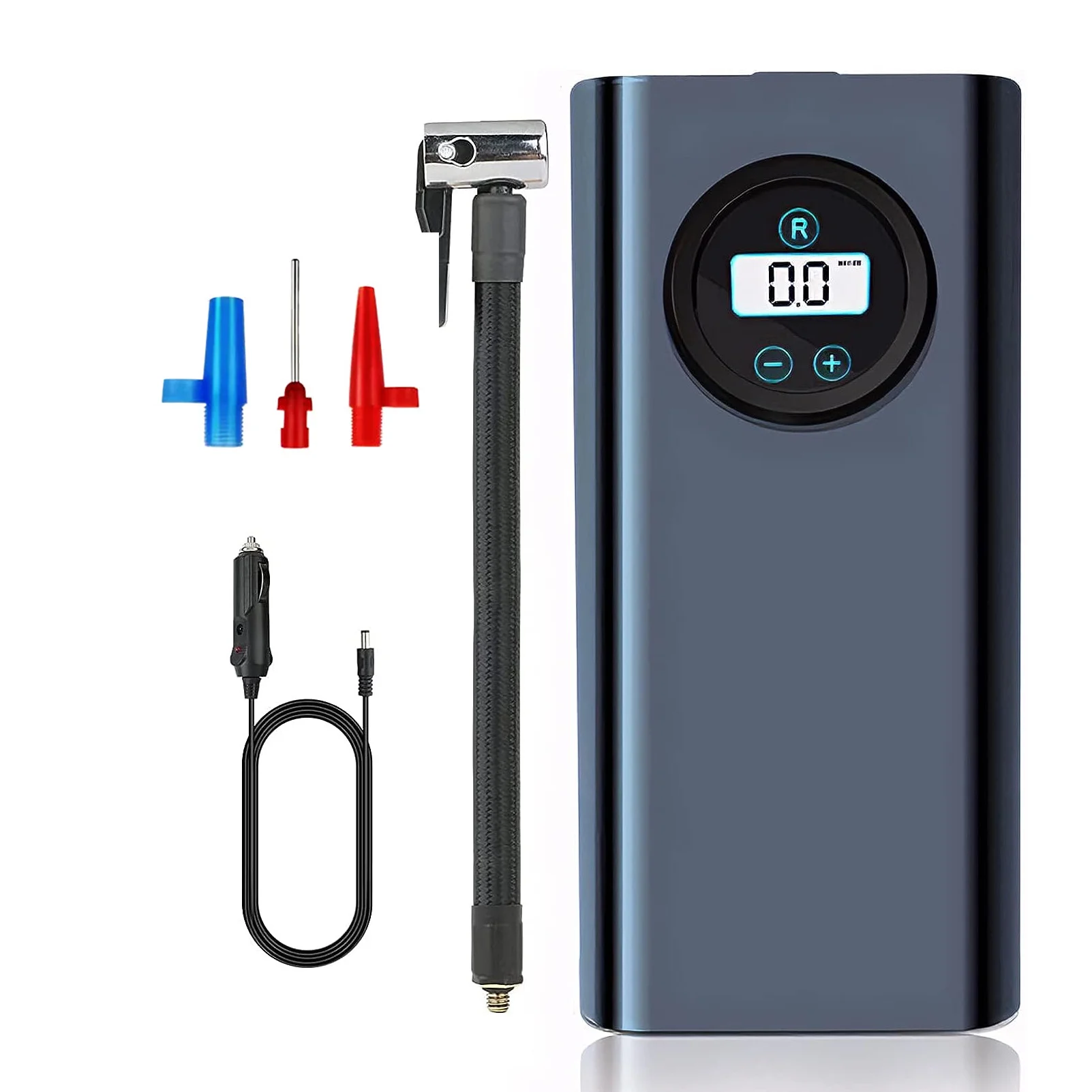 Maraawa Tire Inflator Portable Air Compressor 150PSI 17L/min Super Fast Inflate 3600mAh  Fast Inflation Tire Pump Portable Air Pump for Car Ball Moto & Bike - Inhomebuy