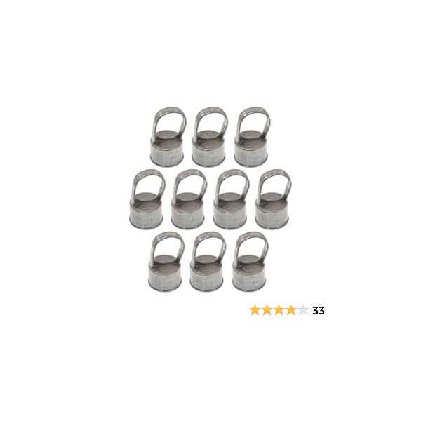 Plum Fittings Chain Link Fence Loop Caps Eye Top Rail Cap 2 1 7 - Inhomebuy