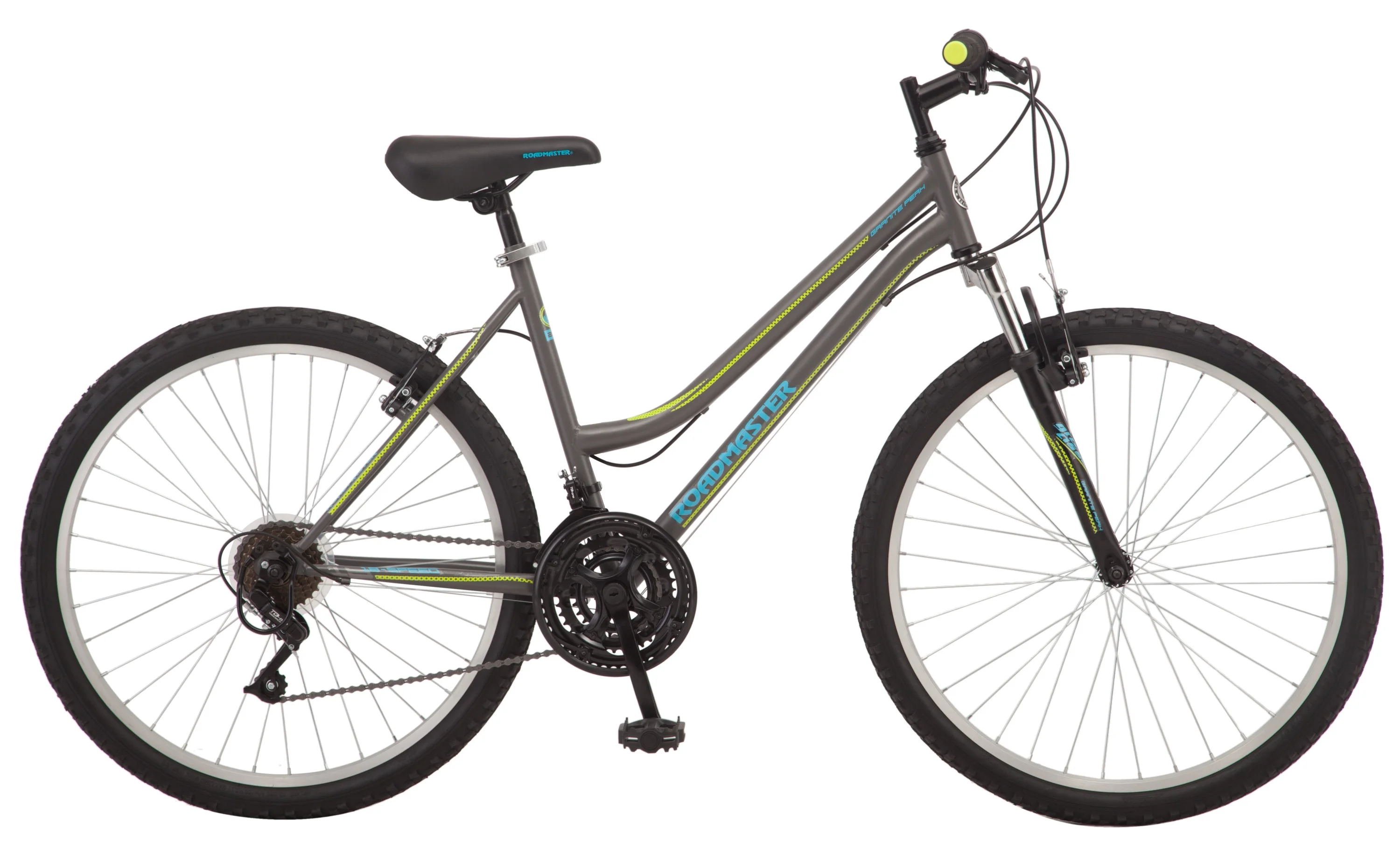 Roadmaster Granite Peak Women's Mountain Bike, 26-inch wheels, Grey - Inhomebuy
