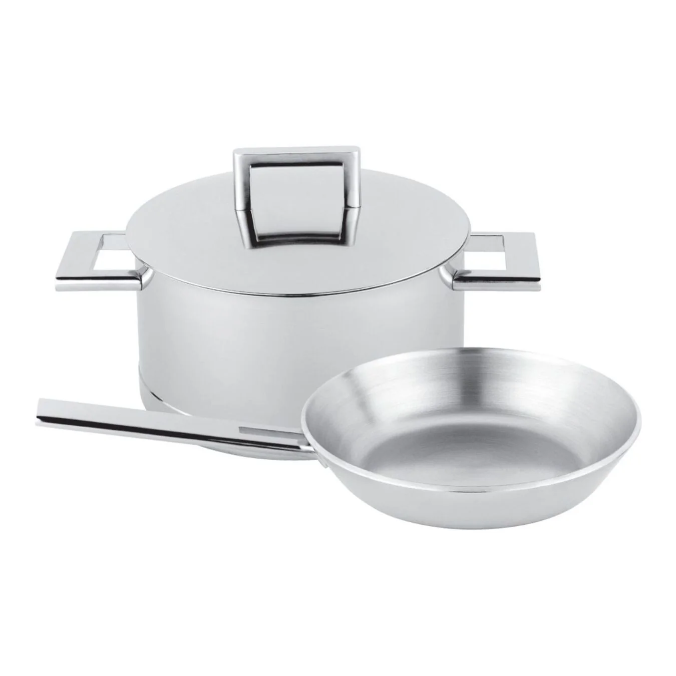 Demeyere 3pc Stainless Steel Cookware Set, John Pawson Series - Inhomebuy